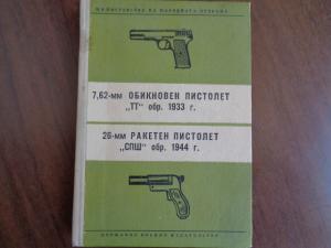 Снимки на Ръководство за пистолет ТТ от 1972-те са само за информация на потребителите на сайта